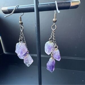 Amethyst Dangle Earrings